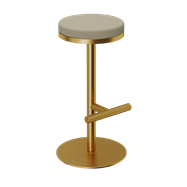 Aura Stool Gold